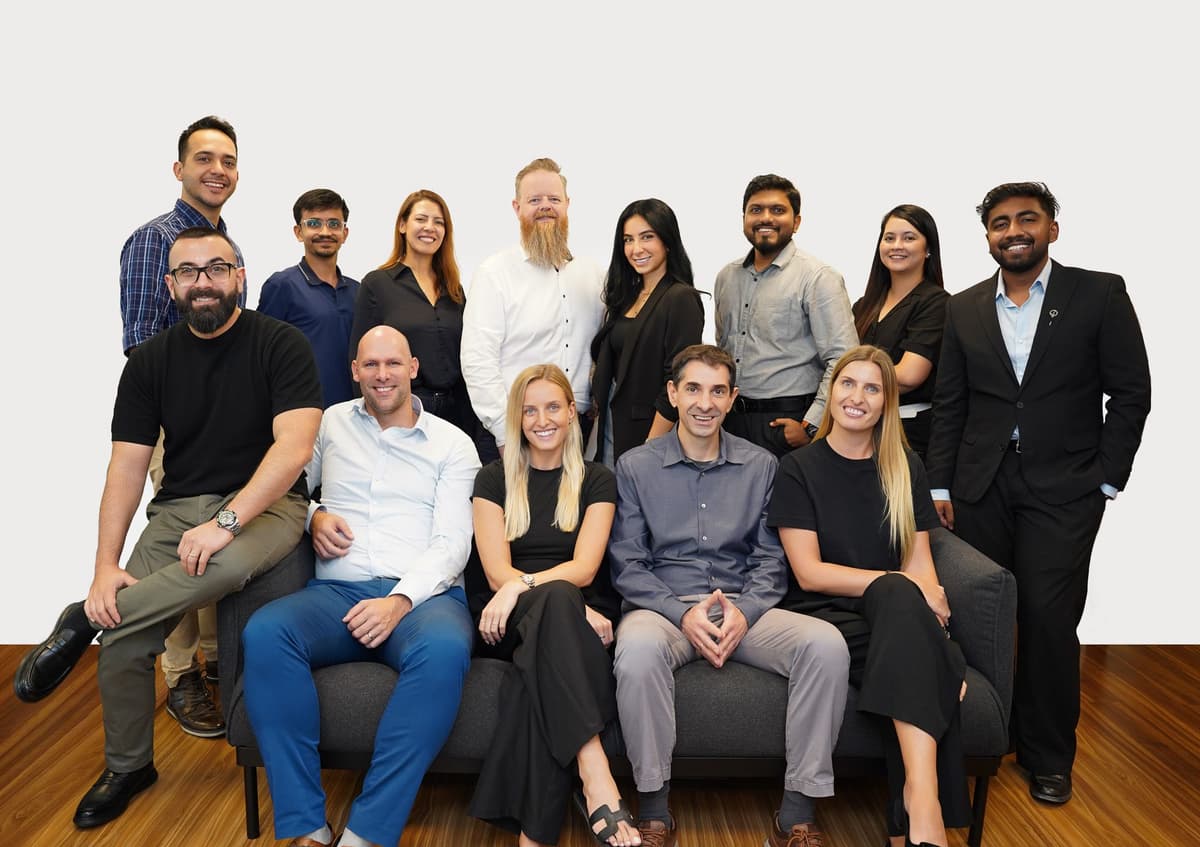 T1 Tech team group photo